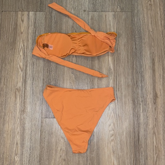 Burnt Orange high rise bikini - Picture 2 of 3
